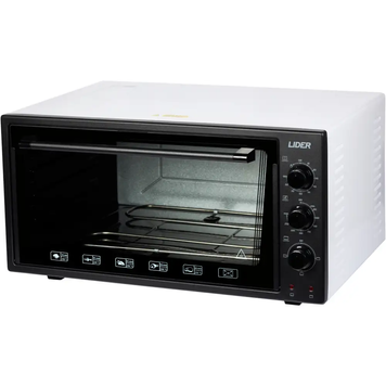 Електродуховка LIDER 4823 ECO BLACK-WHITE 72838 фото