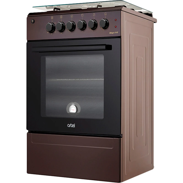 Плита комбінована ARTEL Milagro 50 10-E brown (газконтроль) 72252 фото