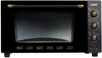 Електродуховка LIDER 4223 LUX retro BLACK 72805 фото
