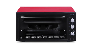 Електродуховка ARTEL MD 4816 E BLACK-RED 71476 фото