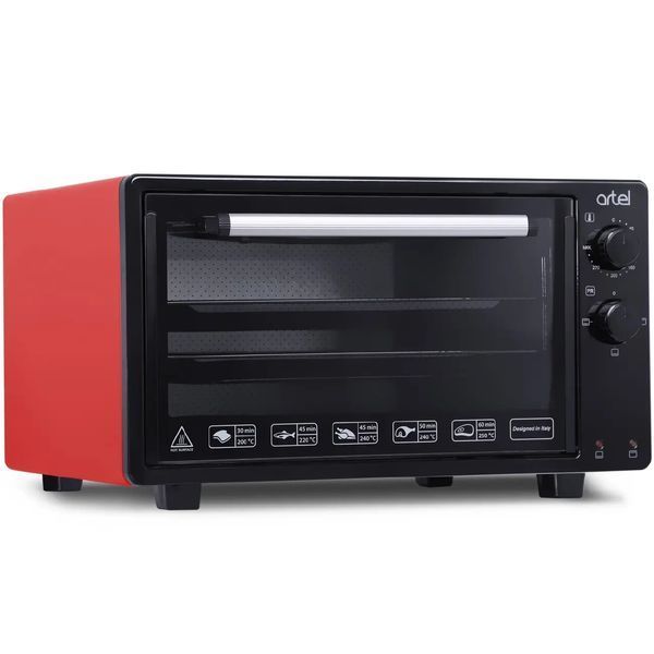 Електродуховка ARTEL MD 3216 L BLACK-RED 72473 фото