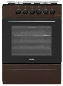Плита комбінована ARTEL Apetito 00-E brown (газконтроль) 72063 фото