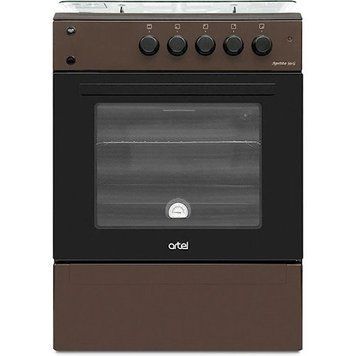 Плита газова ARTEL Apetito 50 10-G brown (газконтроль) 72100 фото