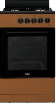 Плита газова ARTEL Ottima 50 G brown (газконтроль) 71943 фото
