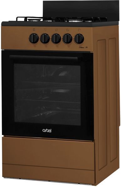 Плита газова ARTEL Ottima 50 G brown (газконтроль) 71943 фото
