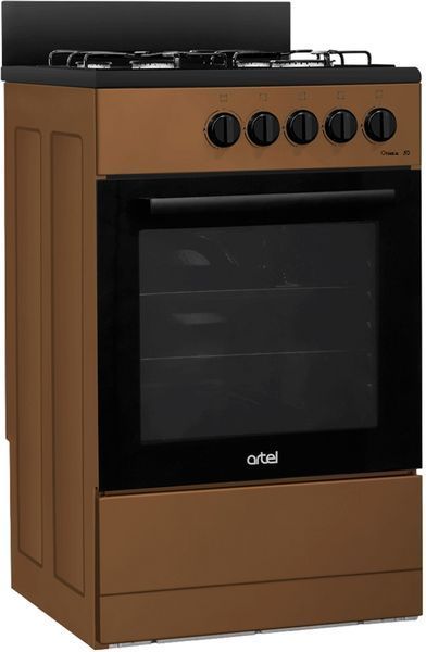 Плита газова ARTEL Ottima 50 G brown (газконтроль) 71943 фото