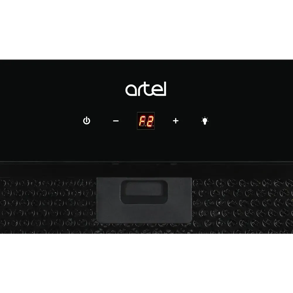 Вбудована витяжка Artel Art Canopi 550 Touch Black — Керування дотиком