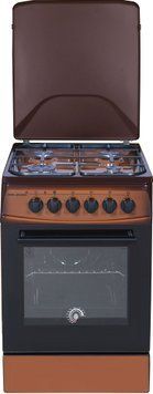 Плита комбінована MILANO ML50 E10 brown (газконтроль) 71914 фото