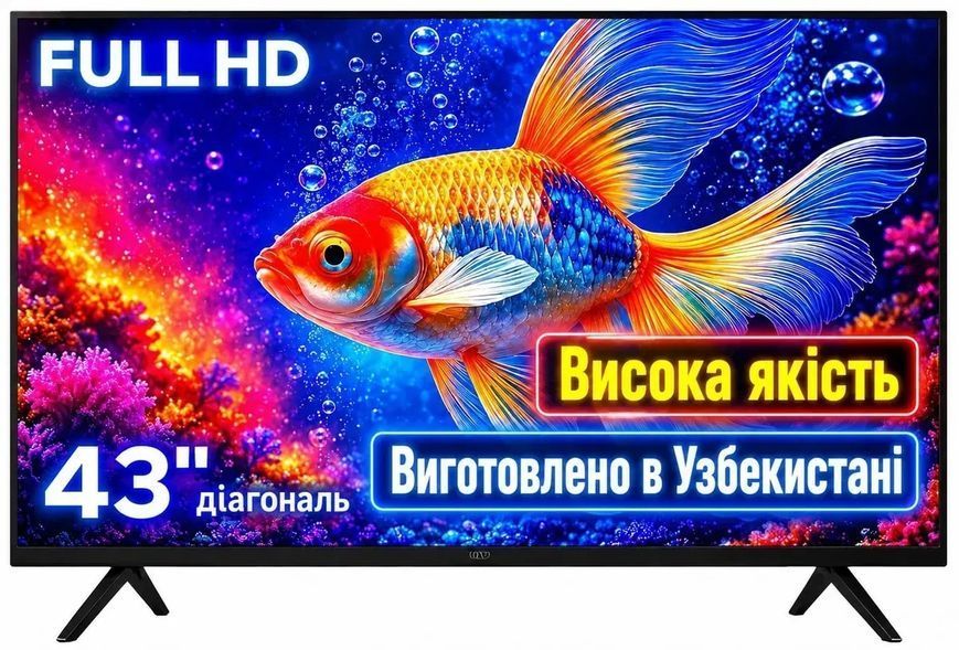 Телевізор 43" ARTEL A43NFCH001 BLACK Smart Android 14 73021 фото